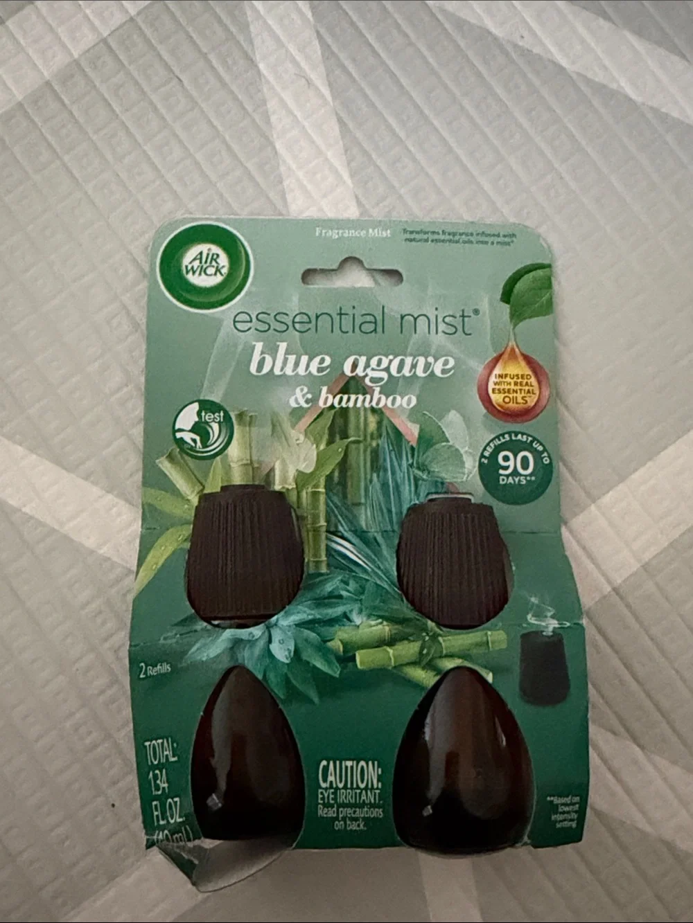 Air Wick Essential Mist Blue Agave & Bamboo Refill - Green